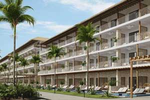 The Privilege Swim Up Junior Suite at Ocean Allure Costa Mujeres